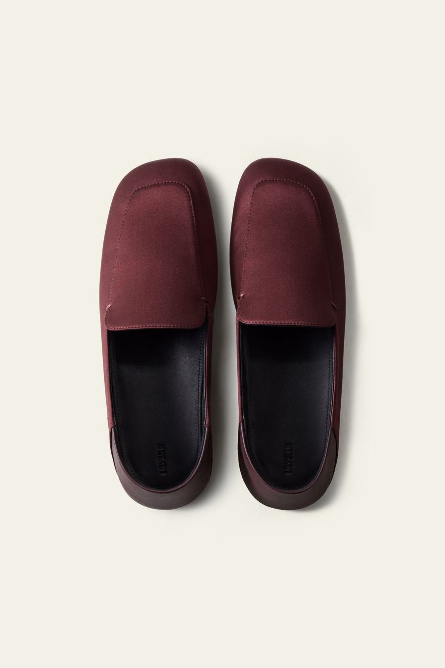 Serena Silk Leather Loafers
