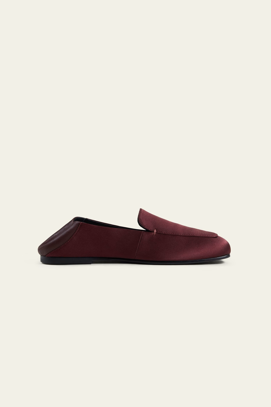 Serena Silk Leather Loafers