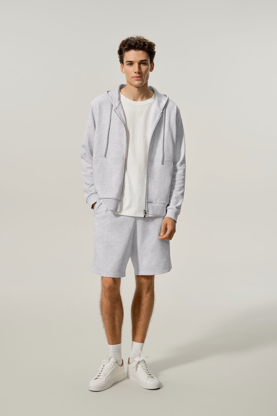 Silkerry Men's Zip Up Hoodie