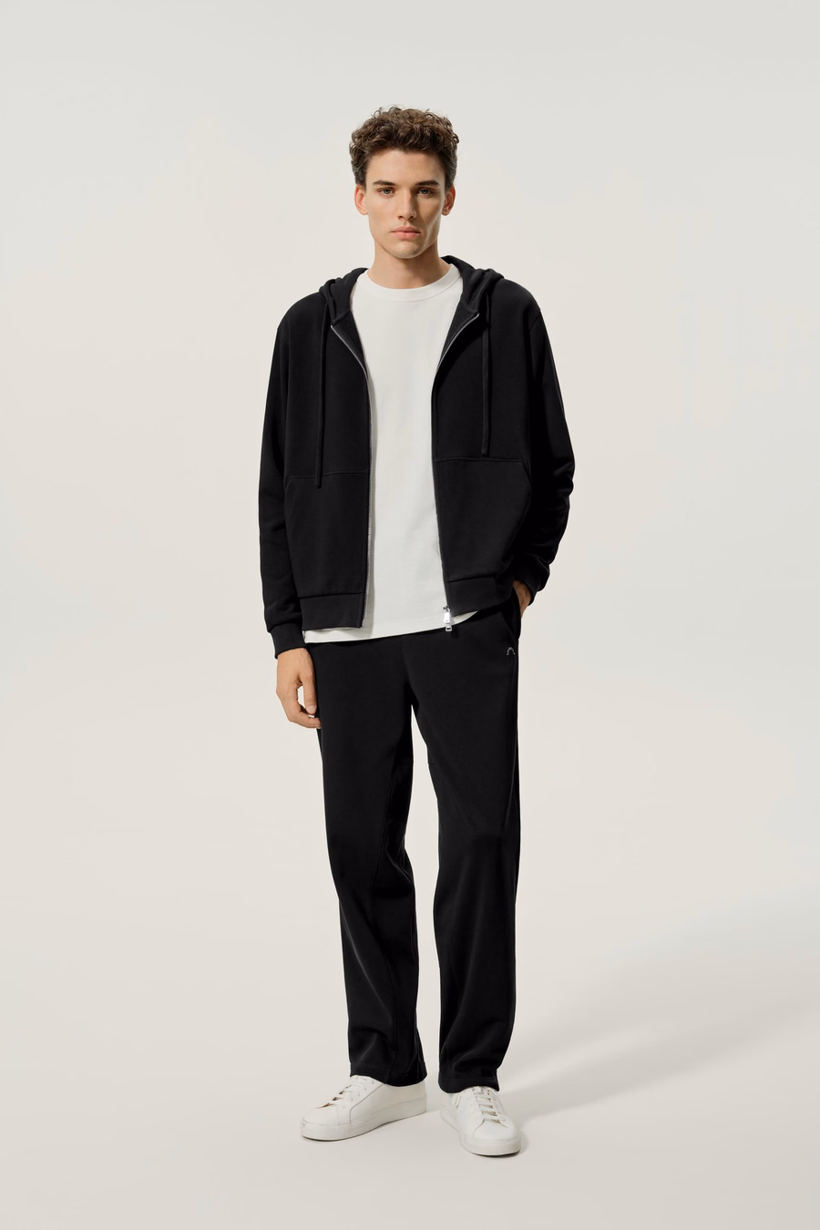 Silkerry Men's Zip Up Hoodie