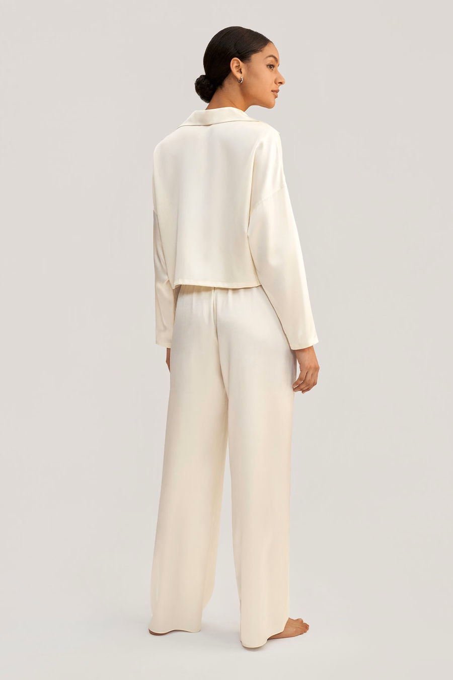 Jasmine Silk Pullover Pajama Set