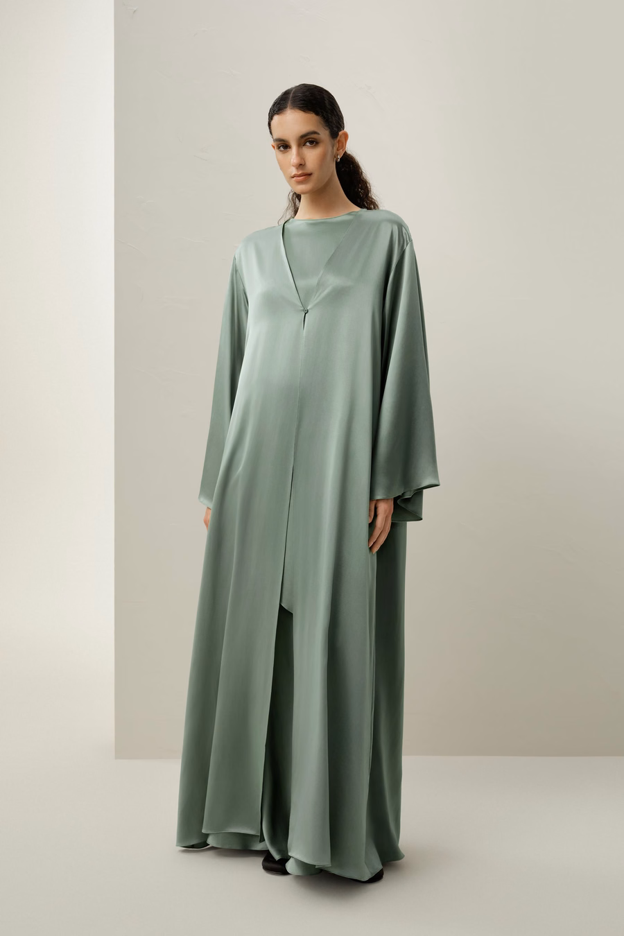 Silk Charmeuse Abaya