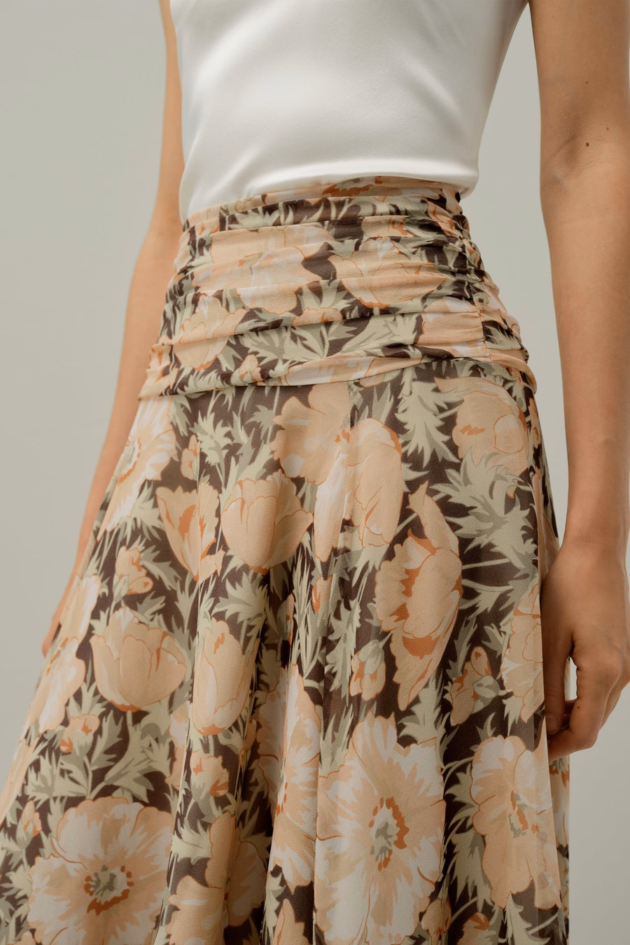 Poppy Parade Skirt - Made With Liberty Fabric