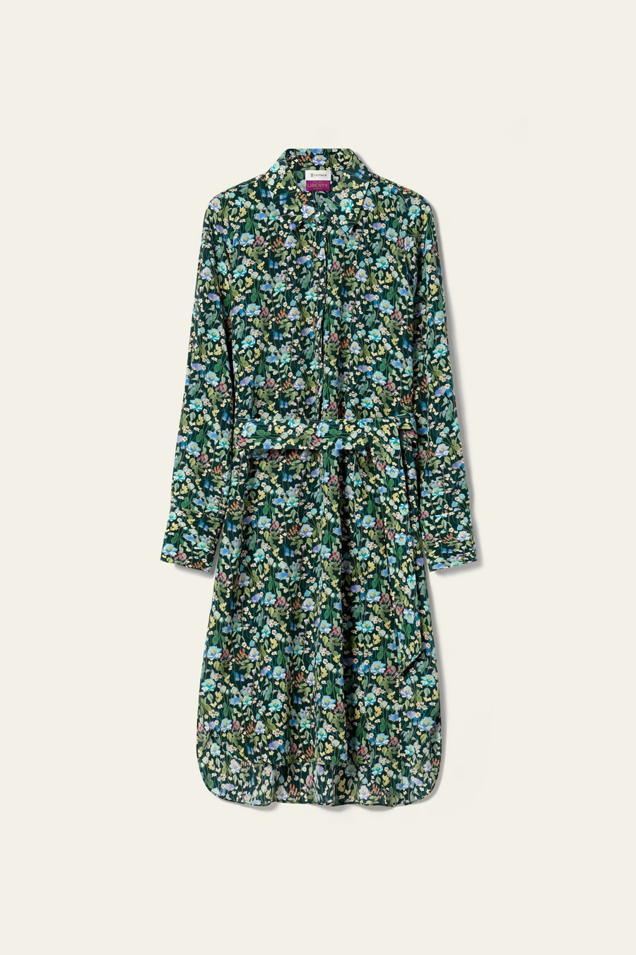 Fairytale Forest Knee-length Shirtdress - Made With Liberty Fabric
