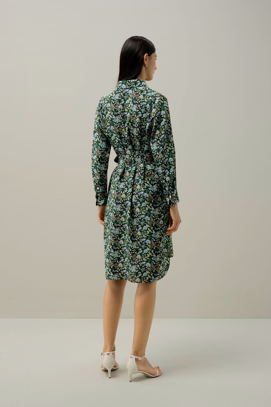 Fairytale Forest Knee-length Shirtdress - Made With Liberty Fabric