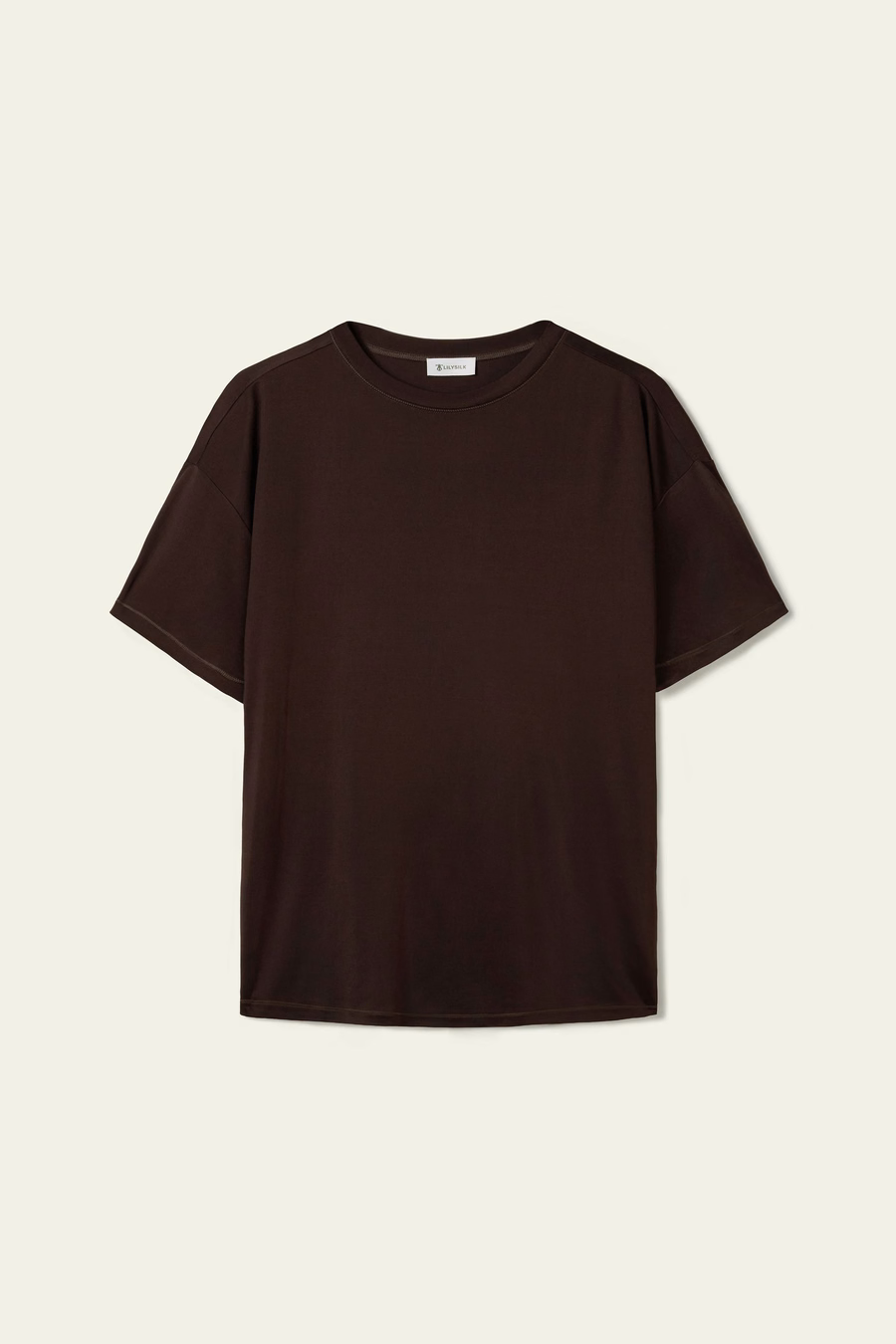 Oversized Silk Jersey Tee