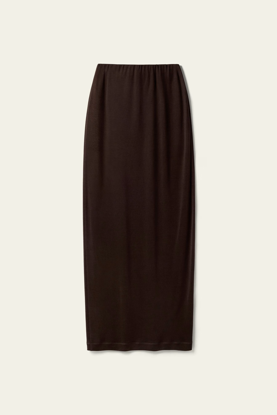 Elegant Silk Midi Skirt