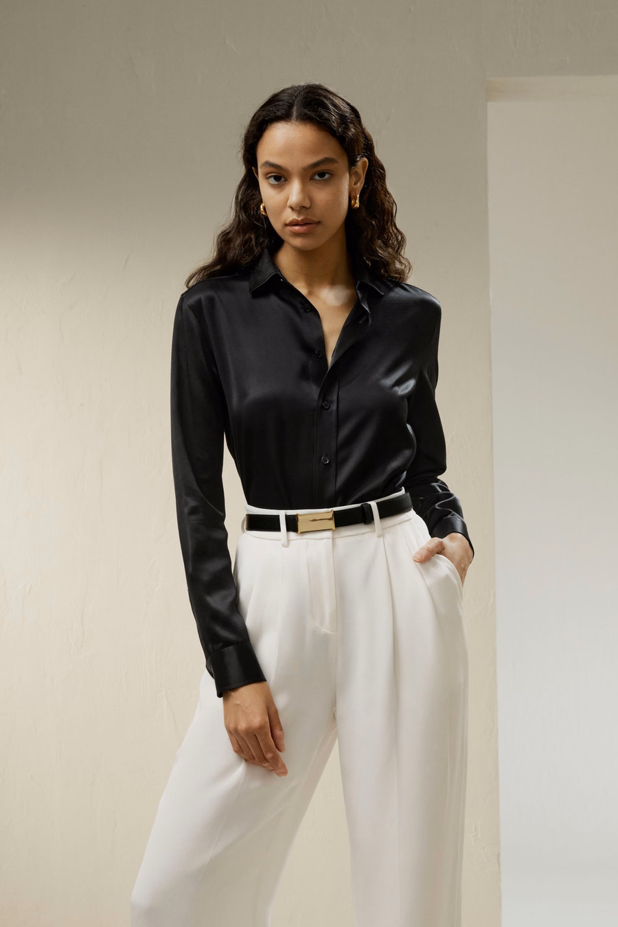 Tailored Silk Shirt