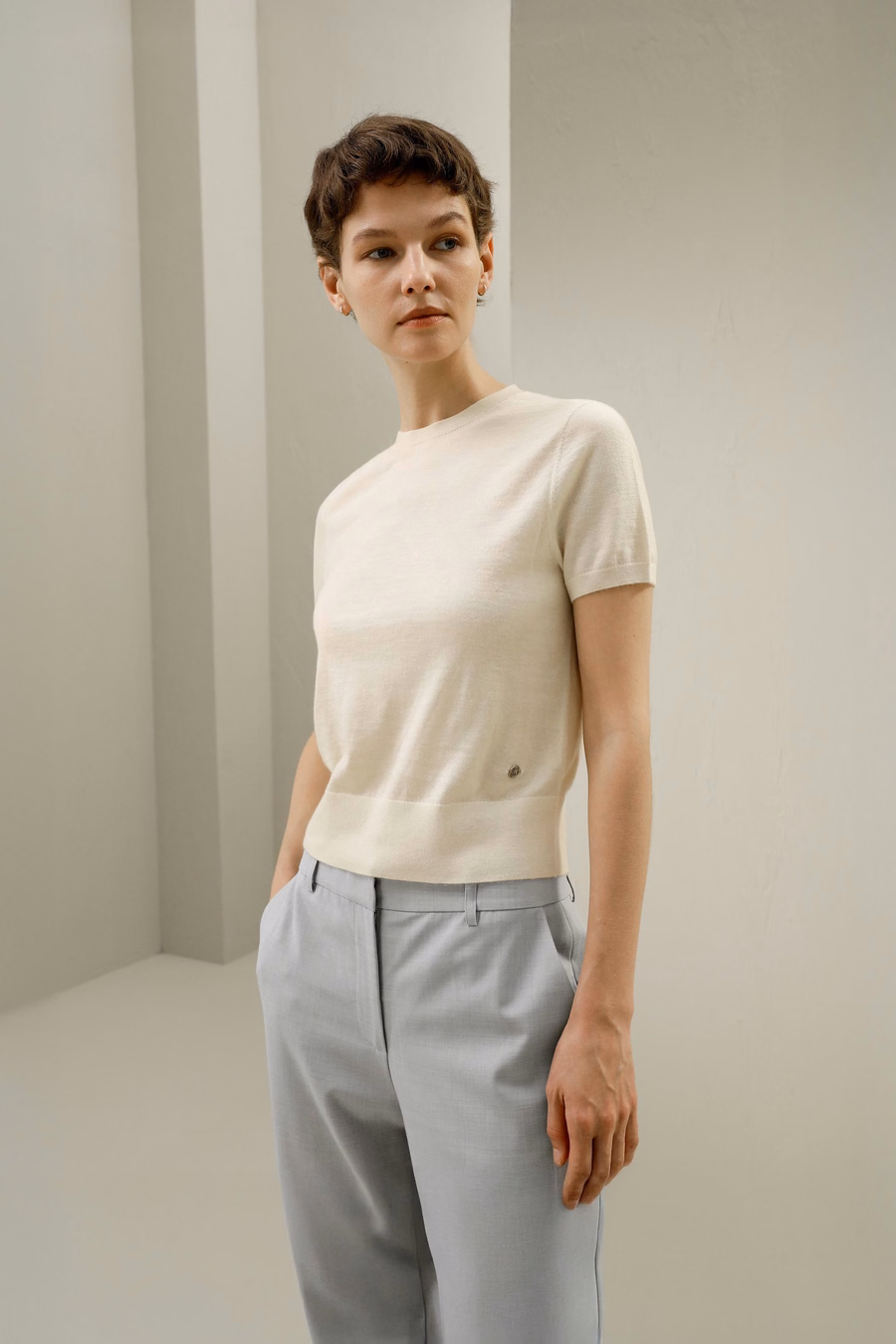 Cashmere Round Neck Sweater