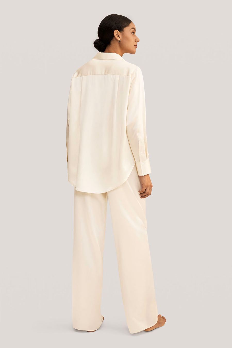 Viola oversized Silk Pajama For Women