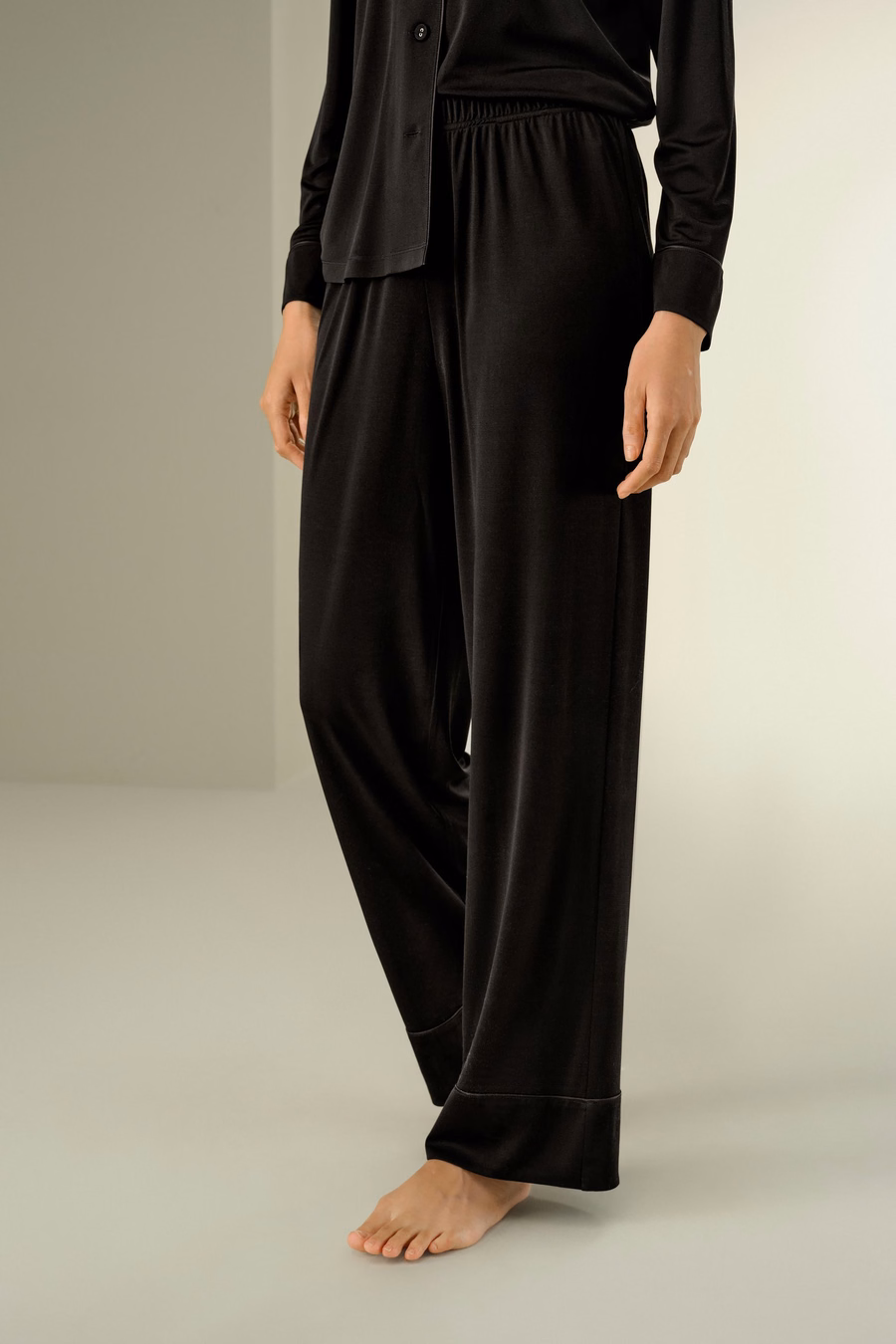 Silk Jersey Classic Pajama Set
