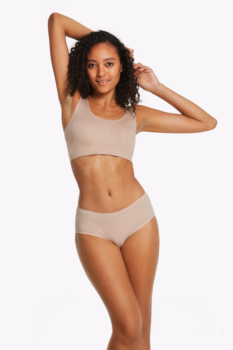 One-Size-Fits-Most Classic Wireless Silk Bra For Women