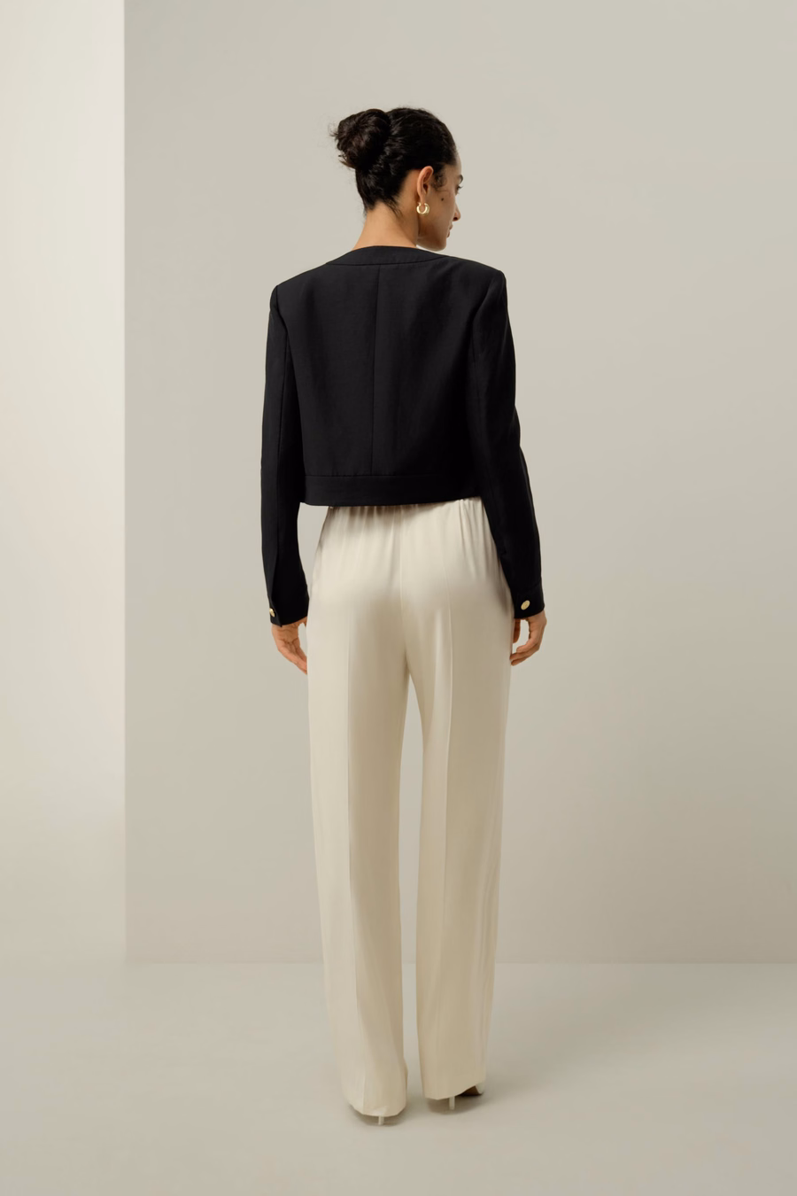 Mara Jacket in Silk Linen