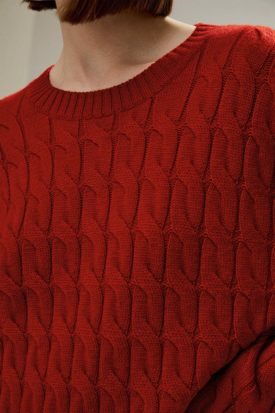 Ultrafine Merino Wool Crewneck Sweater