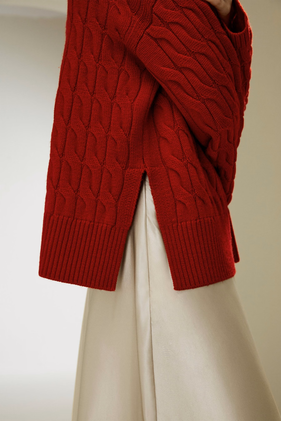 Ultrafine Merino Wool Crewneck Sweater