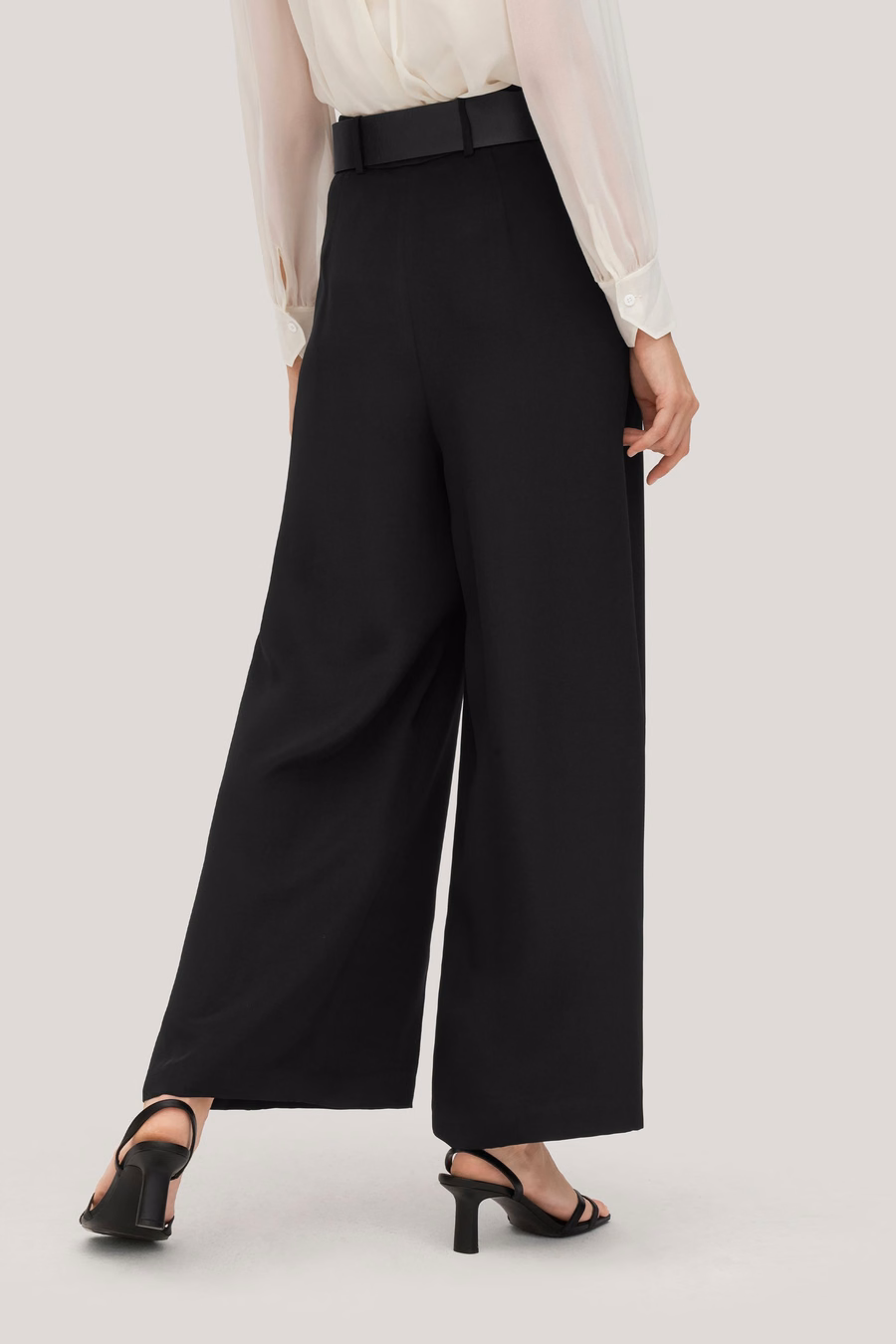 Heavy Crepe Silk Iris Pant