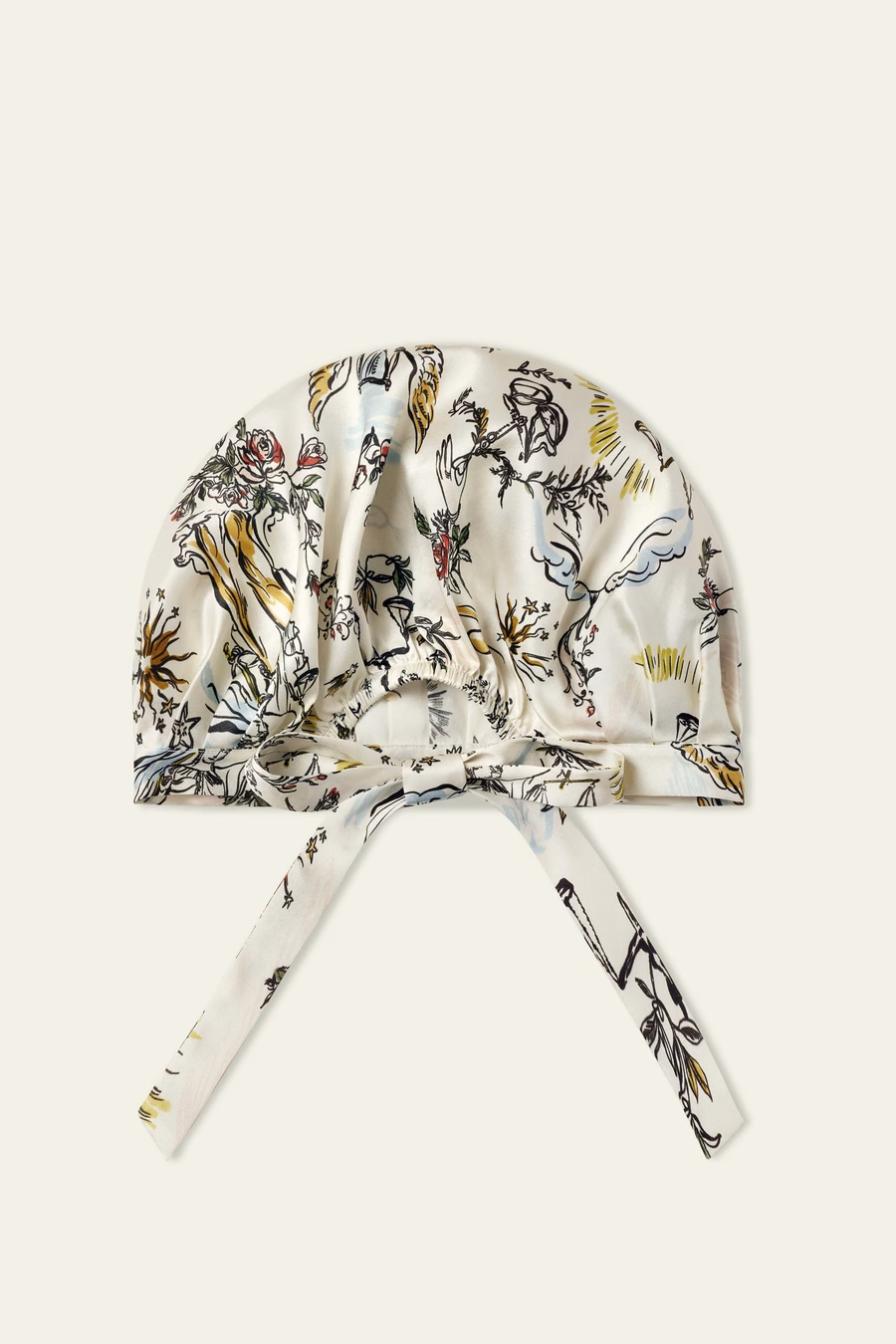 Zodiac-inspired Silk Night Sleep Bonnet